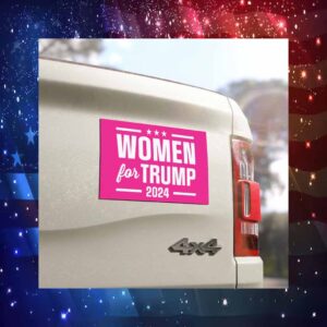 Women For Trump President 2024 Car Magnet