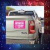 Women For Trump President 2024 Car Magnet