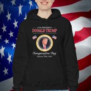 47th President Donald J Trump Seal Of The President Of The United States Inauguration Day January 20th, 2025 T-Shirt