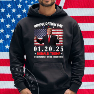 47th USA President Trump Inauguration Day 2025 Celebration Premium T-Shirt
