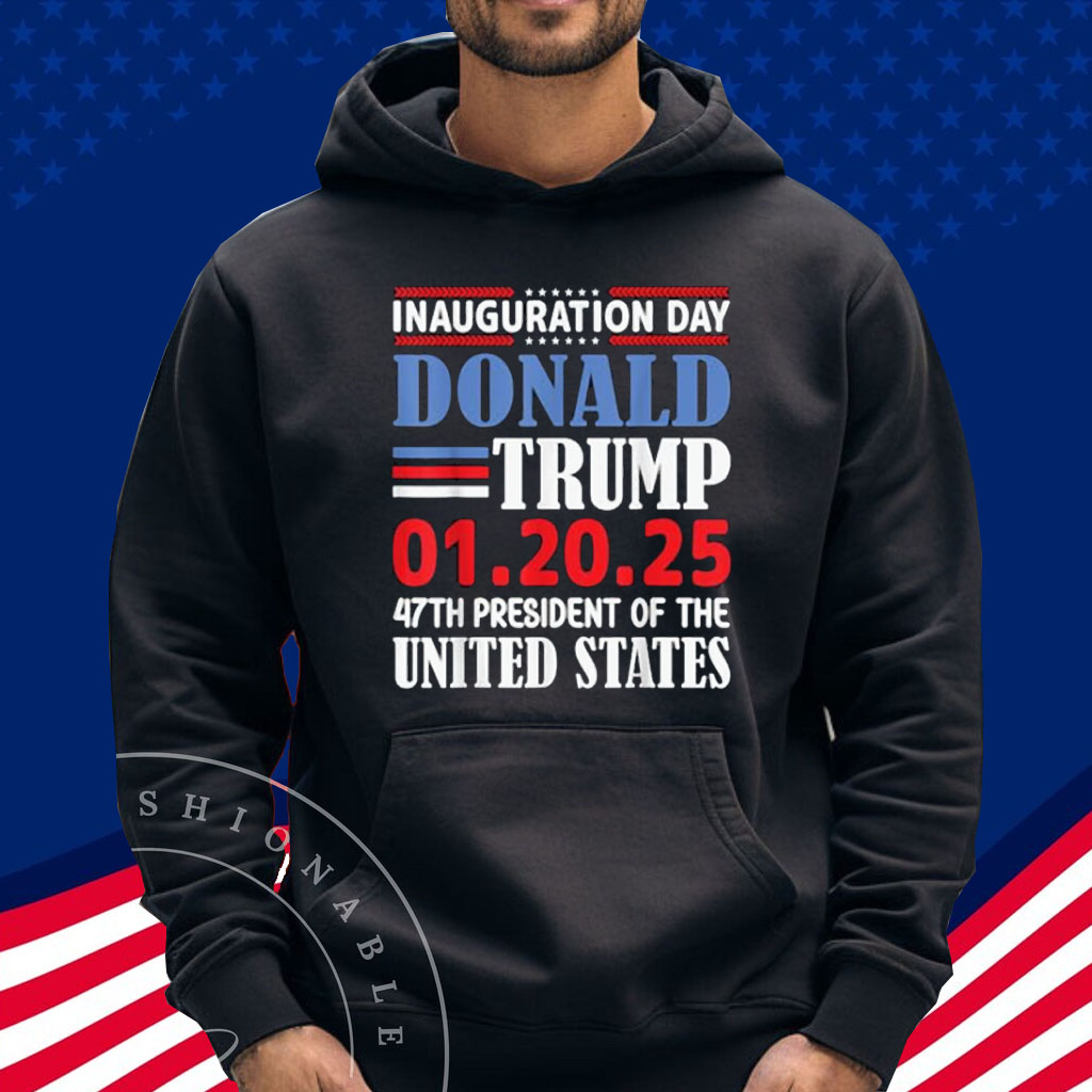 47th USA President Trump Inauguration Day 2025 Celebration T-Shirt