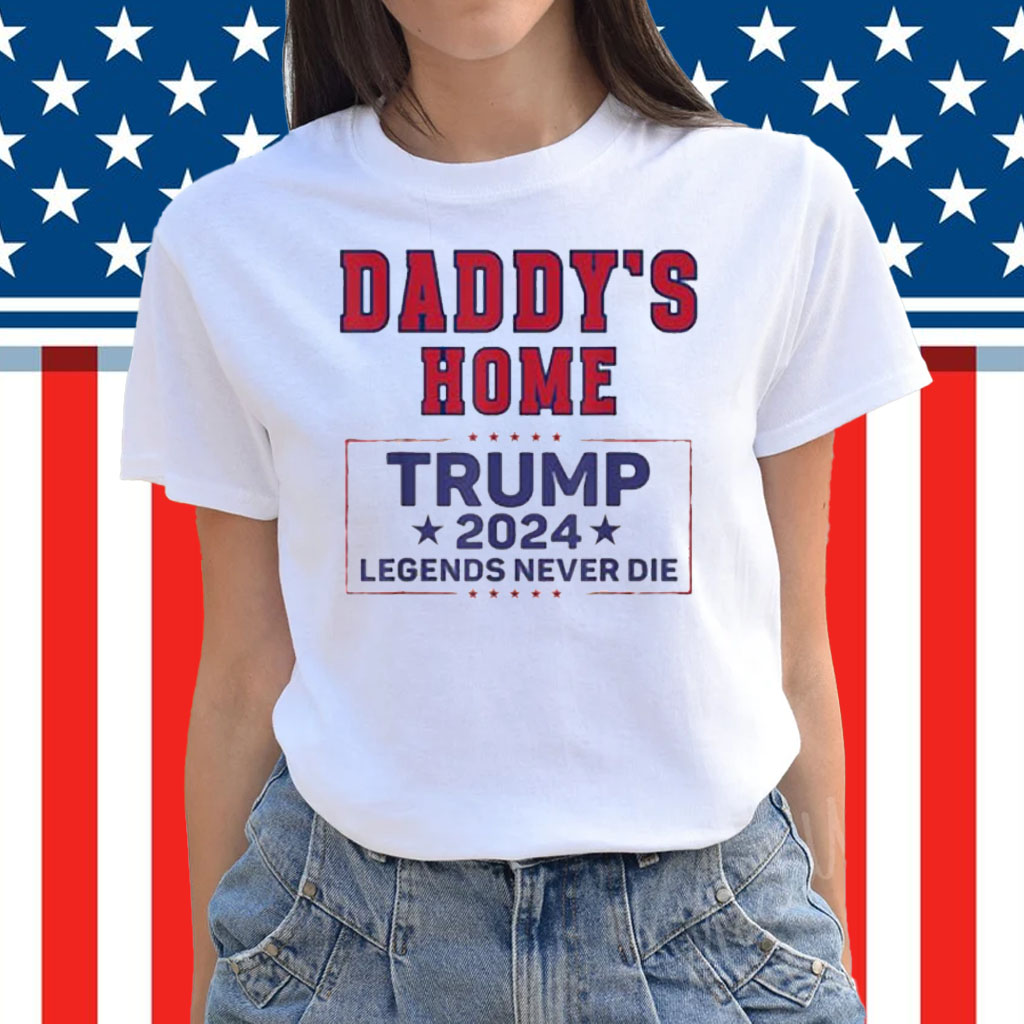 Cheers To Another Round Of Winning Trump 2024 Daddys Home T-Shirt