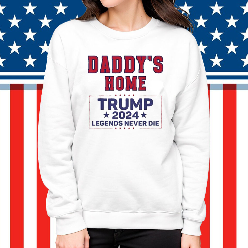 Cheers To Another Round Of Winning Trump 2024 Daddys Home T-Shirt