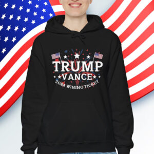 Congratulation Trump Vance 2024 Wining Ticket T-Shirt