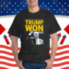 Congratulations Trump President Trump Won 2024 T-Shirt