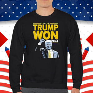 Congratulations Trump President Trump Won 2024 T-Shirt
