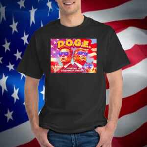 Dark brandon Trump Vance DOGE department of government efficiency T-Shirt