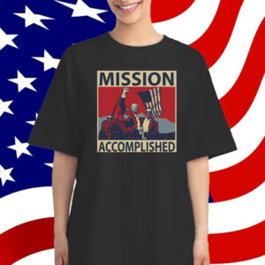 David Harris Jr Wearing Mission Accomplished T-Shirt