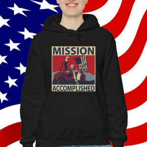 David Harris Jr Wearing Mission Accomplished T-Shirt