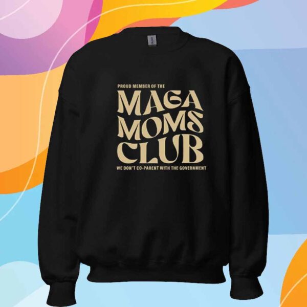 MAGA Moms Club Long Vote Trump T-Shirt