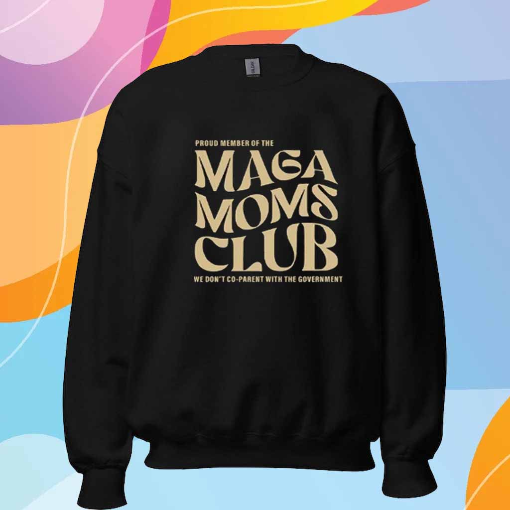 MAGA Moms Club Long Vote Trump T-Shirt