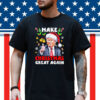 Make Christmas Great Again Santa Funny Trump Xmas T-Shirt