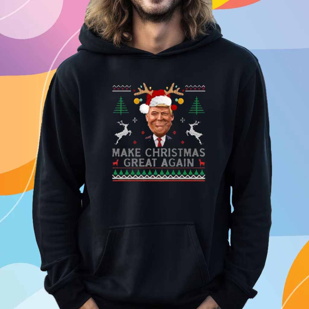 Make Christmas Great Again Trump 2024 T-Shirt