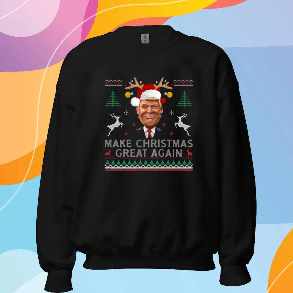 Make Christmas Great Again Trump 2024 T-Shirt