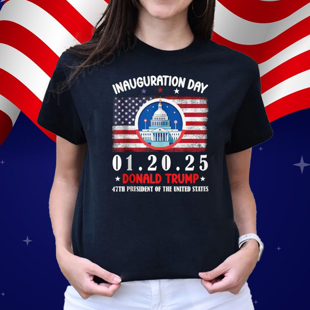 Official 47th USA President Trump Inauguration Day 2025 Celebration Shirt