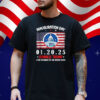 Official 47th USA President Trump Inauguration Day 2025 Celebration Shirt