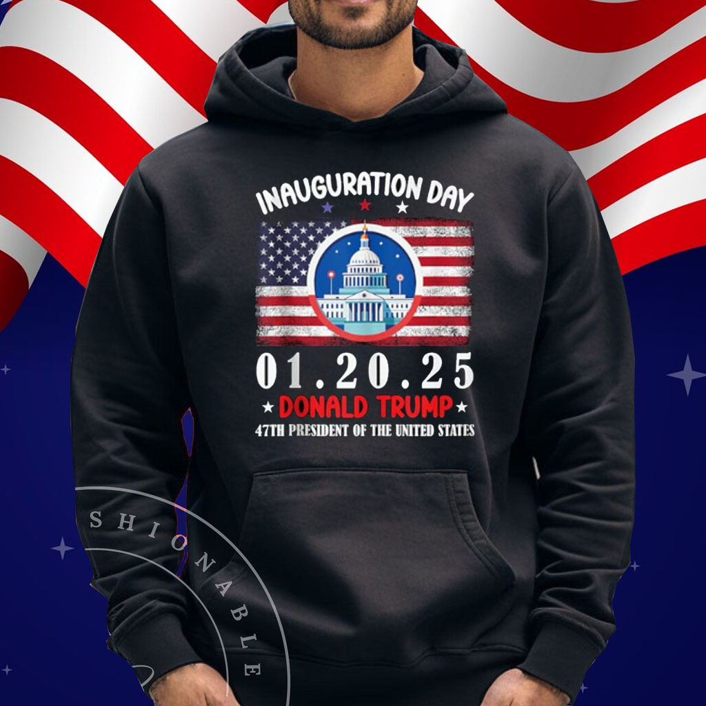 Official 47th USA President Trump Inauguration Day 2025 Celebration Shirt