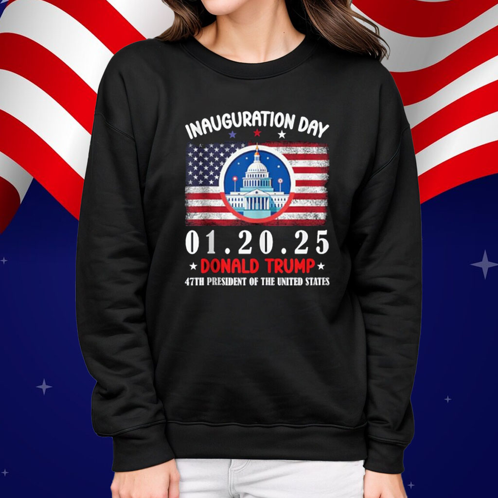 Official 47th USA President Trump Inauguration Day 2025 Celebration Shirt