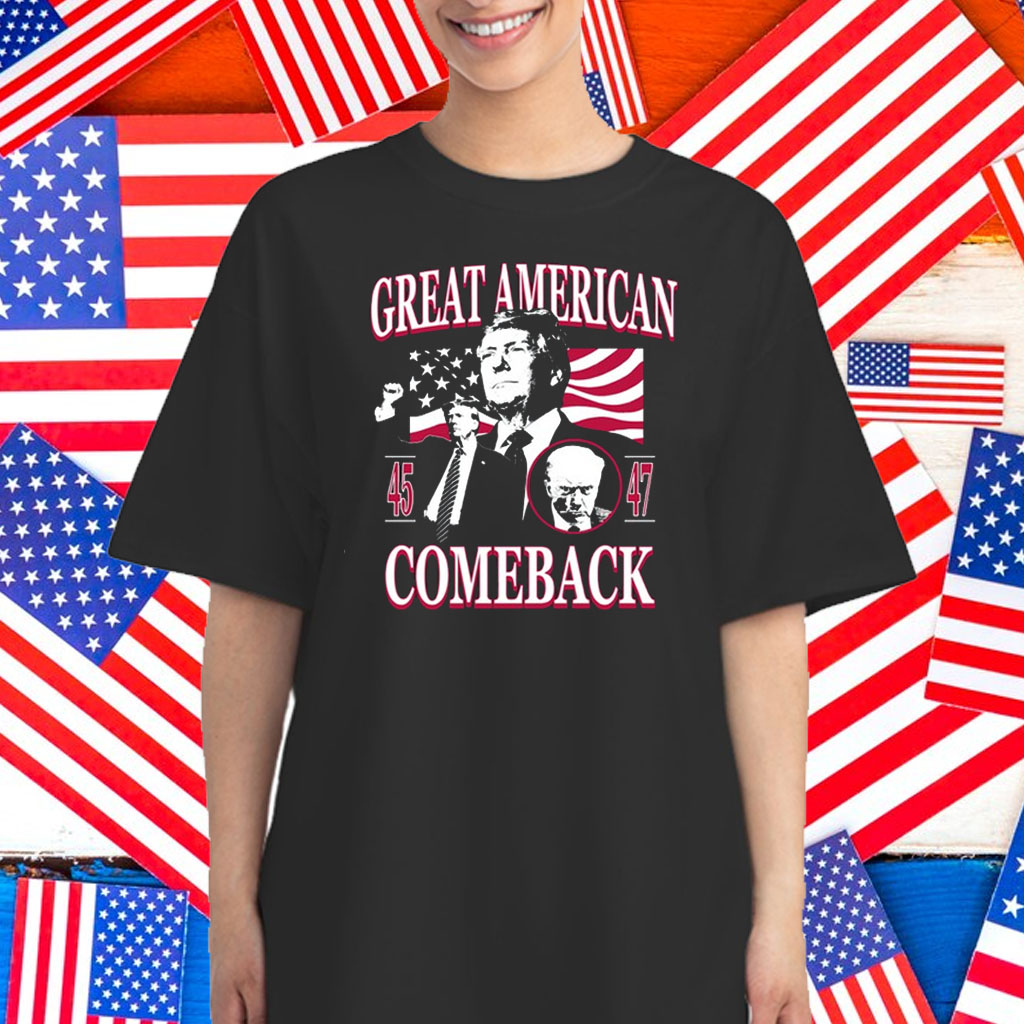 Old Row Trump Great American Comeback T-Shirt