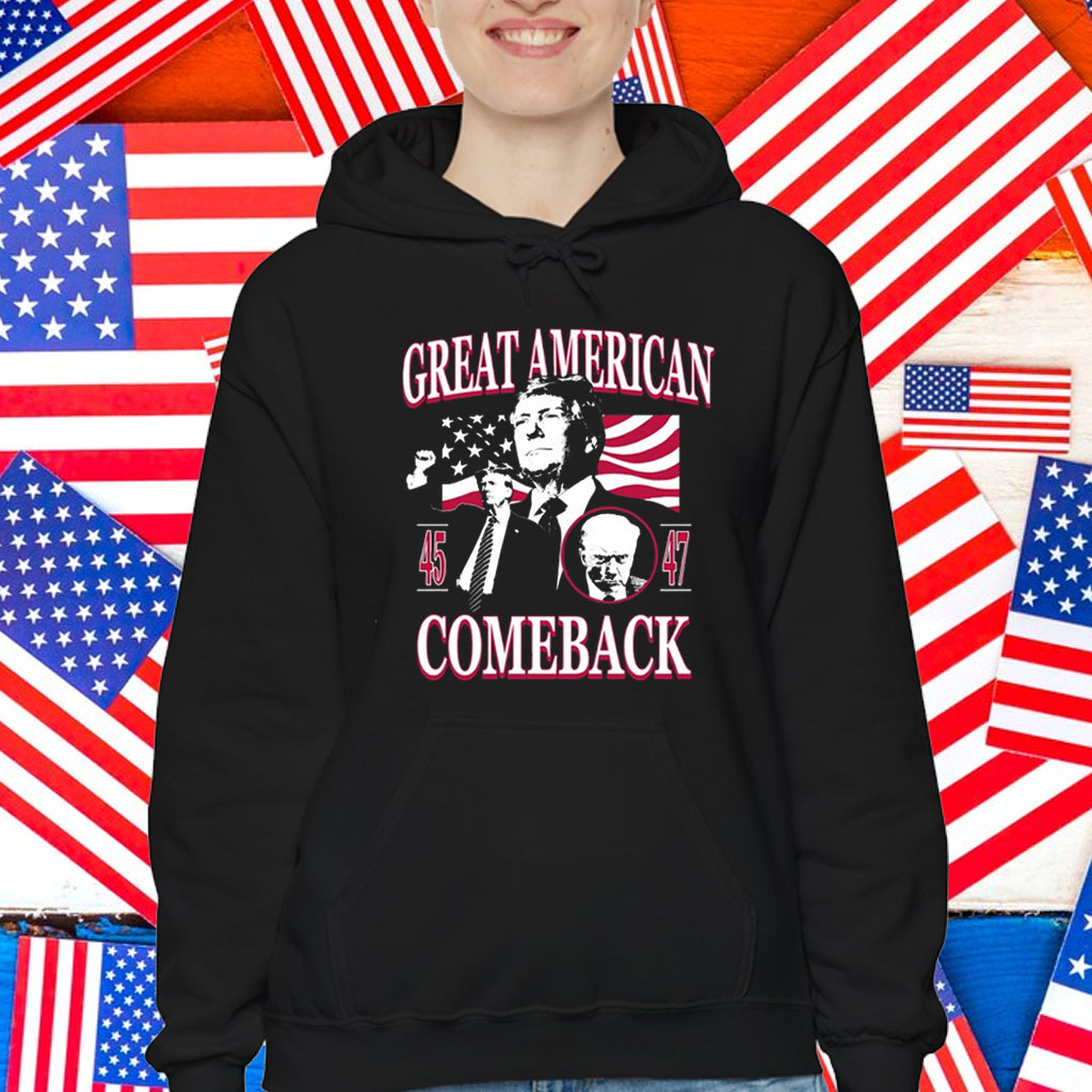 Old Row Trump Great American Comeback T-Shirt
