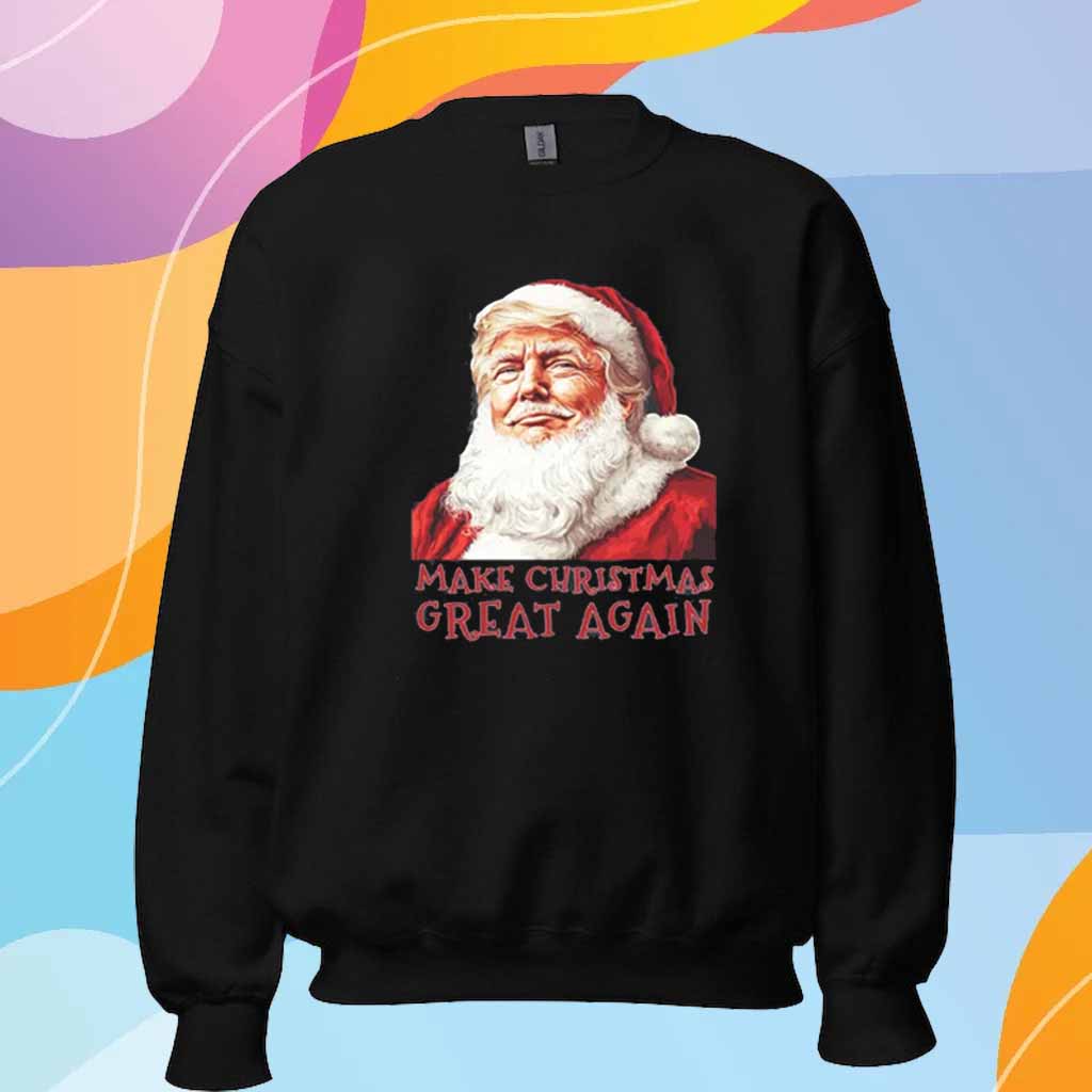 Santa Make America Great Again 2024 T-Shirt
