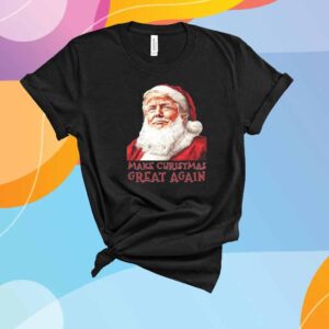 Santa Make America Great Again 2024 T-Shirt