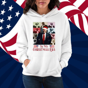 Santa Trump Santa Claus In My Christmas Era Xmas T-Shirt