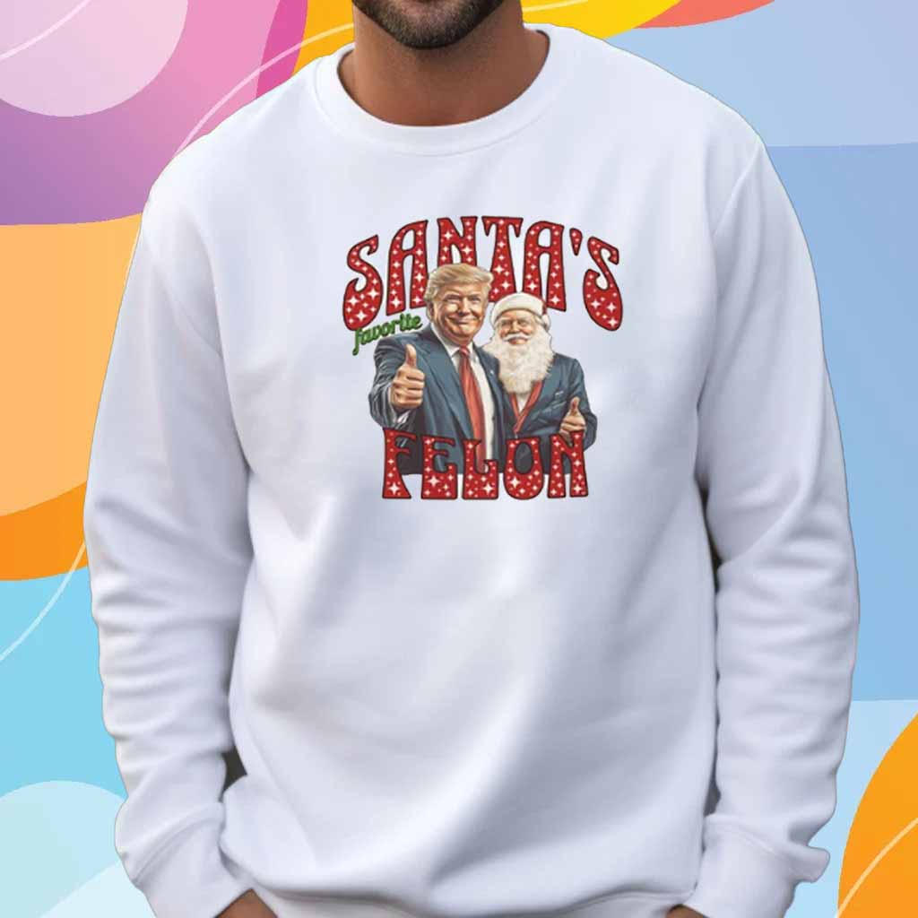 Santa's Favorite Felon T-Shirt