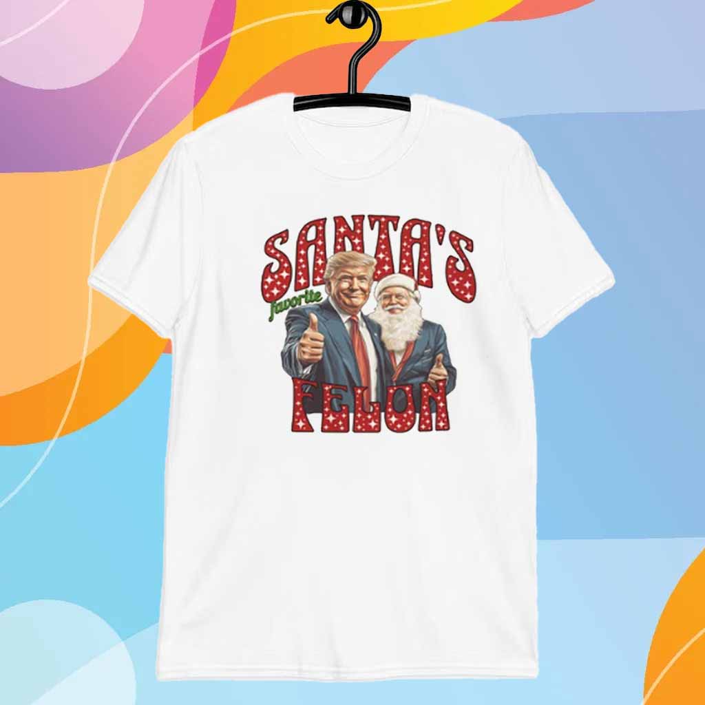 Santa's Favorite Felon T-Shirt