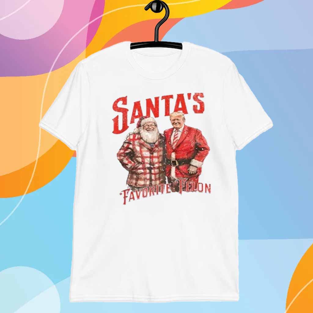 Santa’s Favorite Felon T-Shirt
