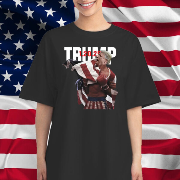 The Alex Jones Trump Rocky 1.20.25 T-Shirt