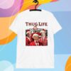 Thug Life Christmas Trump Vance T-Shirt