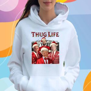 Thug Life Christmas Trump Vance T-Shirt