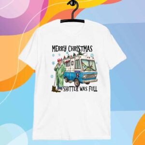 Trump 2024 Merry Christmas Shitter Was Full T-Shirt