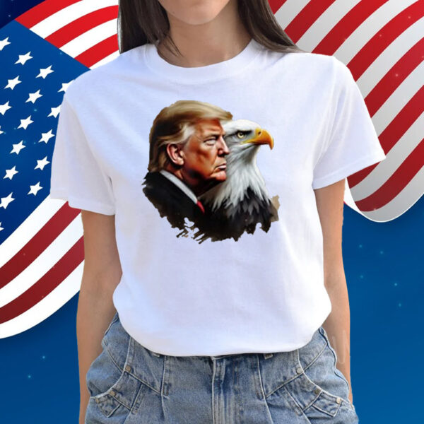 Trump Eagle Portrait President Shirt