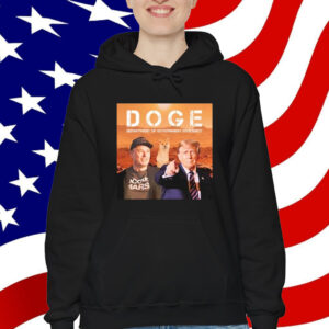 Trump Elon Musk Vance Doge Department Of Government Efficiency Shirt