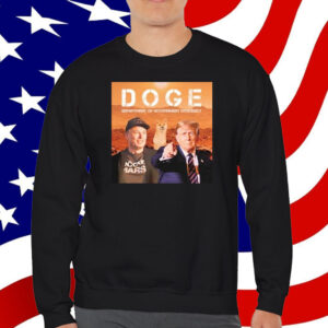 Trump Elon Musk Vance Doge Department Of Government Efficiency Shirt
