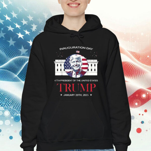 Trump Inauguration Day Shirt, Trump Won Shirt, 47th President Of The United States Trump T-Shirt