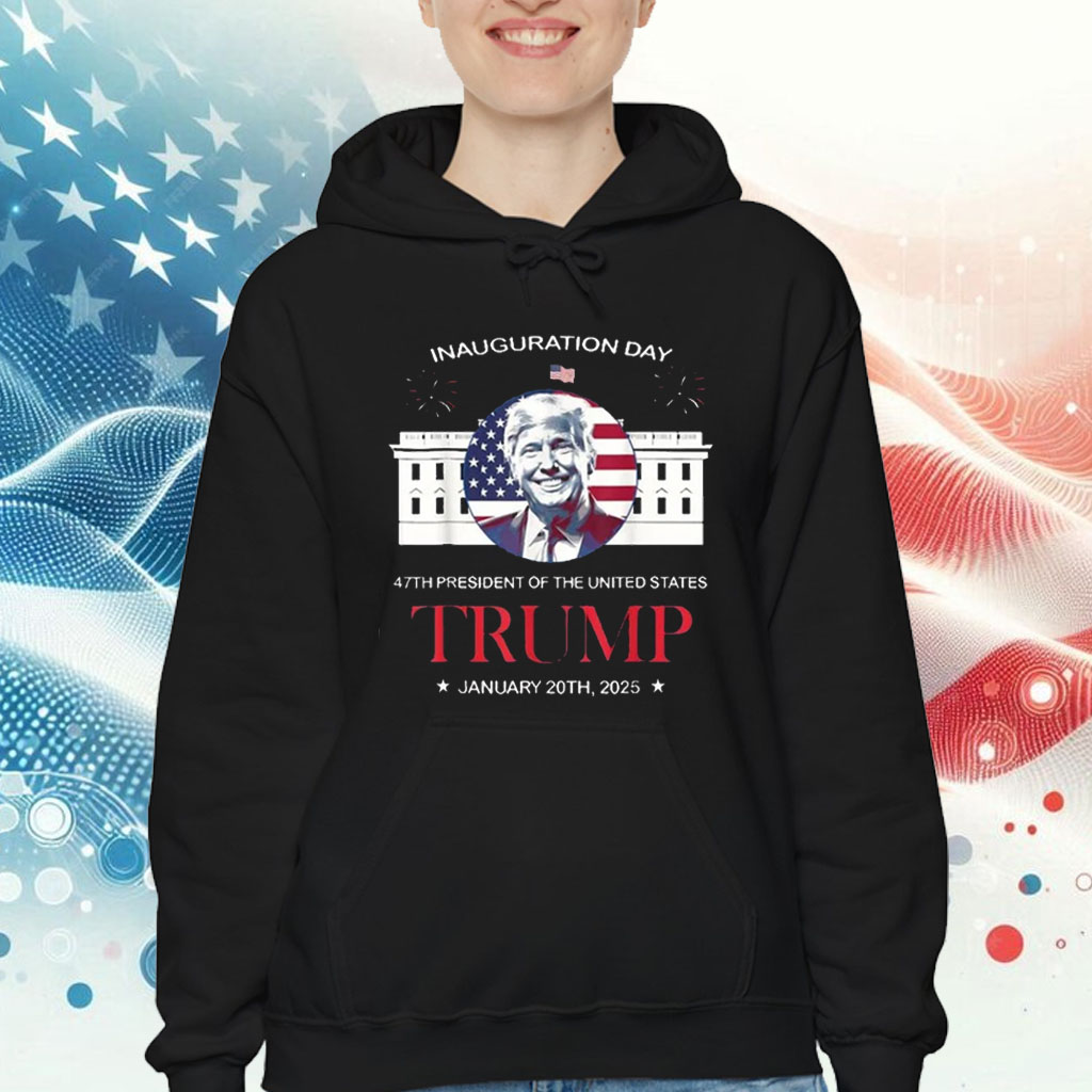 Trump Inauguration Day Shirt, Trump Won Shirt, 47th President Of The United States Trump T-Shirt