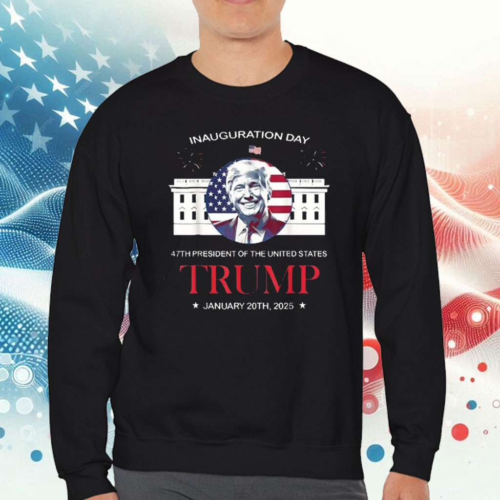 Trump Inauguration Day Shirt, Trump Won Shirt, 47th President Of The United States Trump T-Shirt