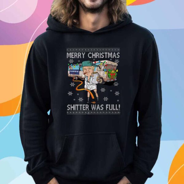 Trump Merry Christmas Shitter Was Full T-Shirt