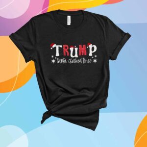 Trump Santa Checked Twice T-Shirt