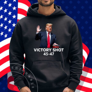 Trump Victory Shot 45-47 T-Shirt