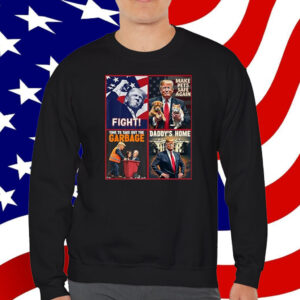 Trump Victory Trump Wins 2024 Election Presidency Journey Shirt