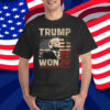Trump Won 2024 Greatest Return In History T-Shirt