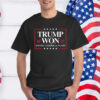 Trump Won 2024 Saving America Again 45 47 T-Shirt