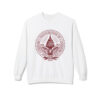 2025 Trump Inaugural Seal White Crewneck Fleece Sweatshirt