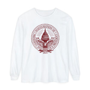 2025 Trump Inaugural Seal White Long Sleeve T-Shirt