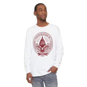 2025 Trump Inaugural Seal White Long Sleeve T-Shirt