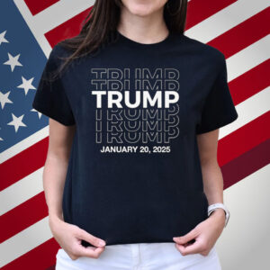 Best Inauguration Day 47th USA President Donald Trump 2025 T-Shirt